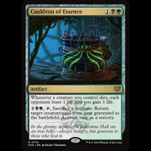 MTG Cauldron of Essence Secrets of Strixhaven sos#179