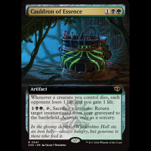 MTG Cauldron of Essence Secrets of Strixhaven sos#347