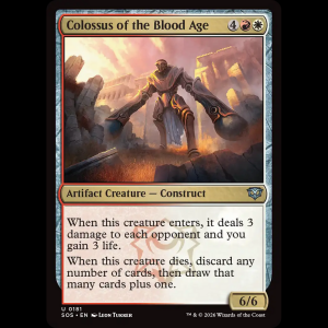 MTG Colossus of the Blood Age Secrets of Strixhaven sos#181