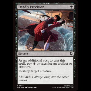 MTG Deadly Precision Avatar: The Last Airbender tla#95