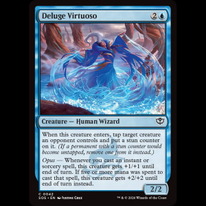 MTG Deluge Virtuoso Secrets of Strixhaven sos#42