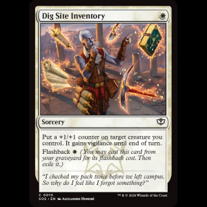 MTG Dig Site Inventory Secrets of Strixhaven sos#10