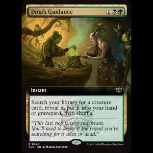 MTG Dina's Guidance Secrets of Strixhaven sos#349