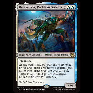 MTG Don & Leo, Problem Solvers Teenage Mutant Ninja Turtles tmt#143