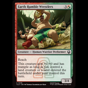 MTG Earth Rumble Wrestlers Avatar: The Last Airbender tla#218