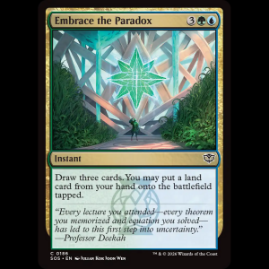 MTG Embrace the Paradox Secrets of Strixhaven sos#186