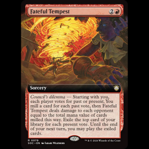 MTG Fateful Tempest Secrets of Strixhaven Commander soc#79