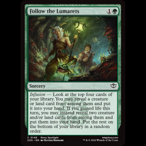 MTG Follow the Lumarets Secrets of Strixhaven sos#148
