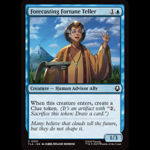 MTG Forecasting Fortune Teller Avatar: The Last Airbender tla#51