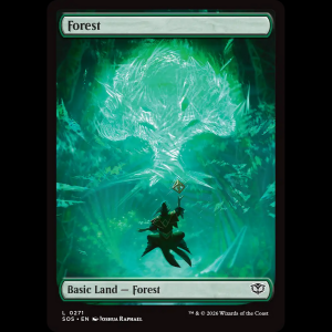 MTG Forest Secrets of Strixhaven sos#271