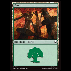 MTG Forest Avatar: The Last Airbender tla#286