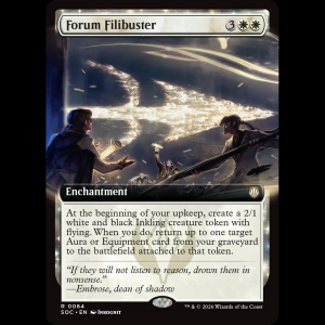 MTG Forum Filibuster Secrets of Strixhaven Commander soc#64