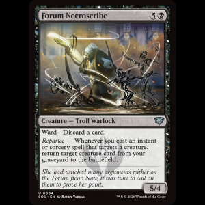 MTG Forum Necroscribe Secrets of Strixhaven sos#84