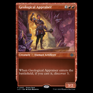 MTG Tasador geológico (Geological Appraiser) The Lost Caverns of Ixalan lci#407