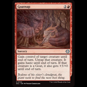 MTG Goatnap Lorwyn Eclipsed ecl#142