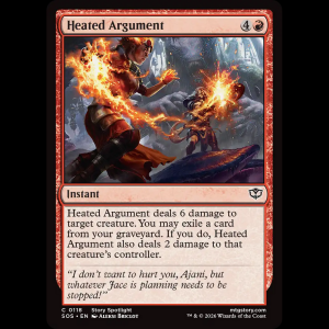 MTG Heated Argument Secrets of Strixhaven sos#118