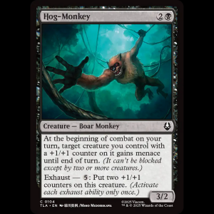 MTG Hog-Monkey Avatar: The Last Airbender tla#104