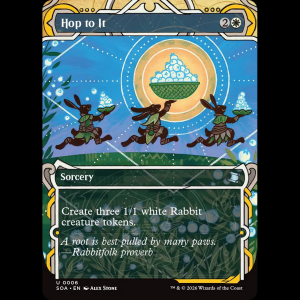 MTG Hop to It Secrets of Strixhaven Mystical Archive soa#6