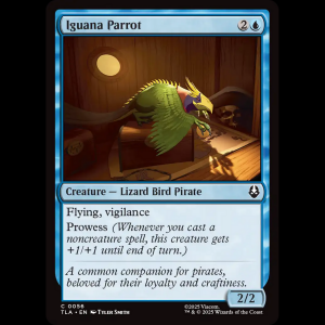 MTG Iguana Parrot Avatar: The Last Airbender tla#56