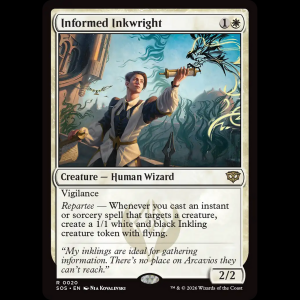 MTG Informed Inkwright Secrets of Strixhaven sos#20
