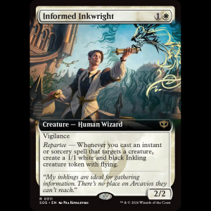 MTG Informed Inkwright Secrets of Strixhaven sos#311