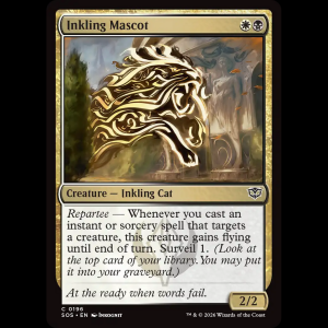 MTG Inkling Mascot Secrets of Strixhaven sos#196