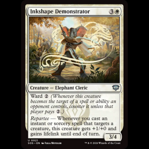 MTG Inkshape Demonstrator Secrets of Strixhaven sos#21