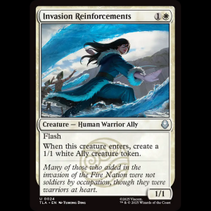MTG Invasion Reinforcements Avatar: The Last Airbender tla#24