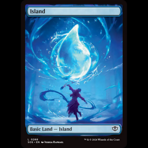 MTG Island Secrets of Strixhaven sos#268