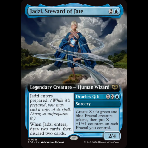 MTG Jadzi, Steward of Fate // Oracle's Gift Secrets of Strixhaven sos#318