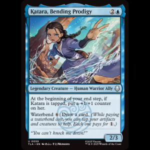 MTG Katara, Bending Prodigy Avatar: The Last Airbender tla#59