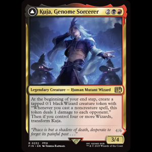 MTG Kuja, Genome Sorcerer // Trance Kuja, Fate Defied Final Fantasy fin#232