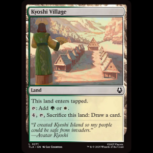 MTG Kyoshi Village Avatar: The Last Airbender tla#271
