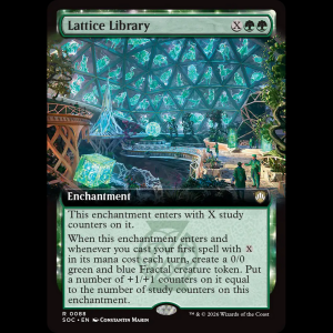 MTG Lattice Library Secrets of Strixhaven Commander soc#88