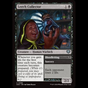 MTG Leech Collector // Bloodletting Secrets of Strixhaven sos#88