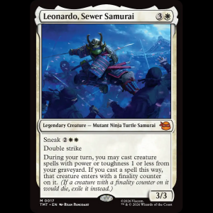 MTG Leonardo, Sewer Samurai Teenage Mutant Ninja Turtles tmt#17