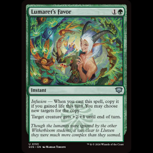MTG Lumaret's Favor Secrets of Strixhaven sos#153