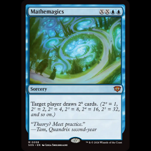 MTG Mathemagics Secrets of Strixhaven sos#58