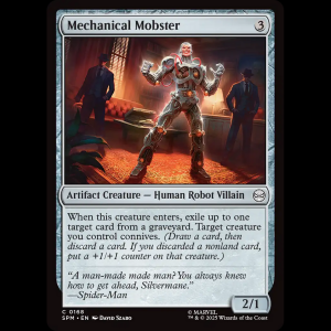 MTG Mechanical Mobster Marvel's Spider-Man spm#168