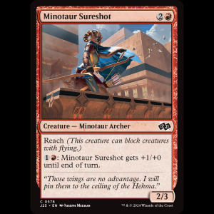 MTG Minotaur Sureshot Foundations Jumpstart j25#578