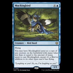 MTG Mockingbird Bloomburrow blb#61