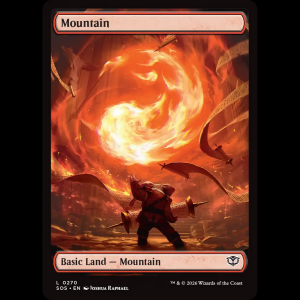 MTG Mountain Secrets of Strixhaven sos#270
