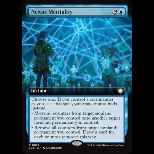 MTG Nexus Mentality Secrets of Strixhaven Commander soc#71