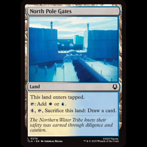MTG North Pole Gates Avatar: The Last Airbender tla#274