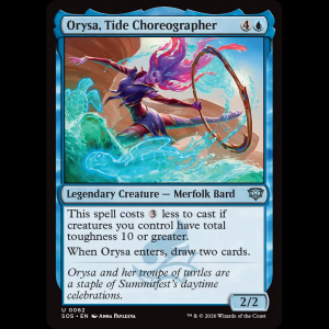 MTG Orysa, Tide Choreographer Secrets of Strixhaven sos#62