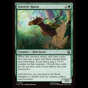 MTG Ostrich-Horse Avatar: The Last Airbender tla#188