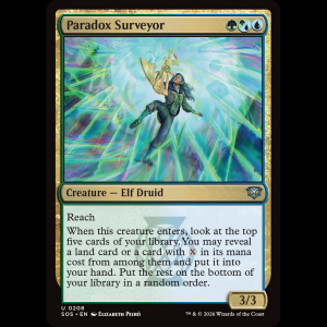 MTG Paradox Surveyor Secrets of Strixhaven sos#208