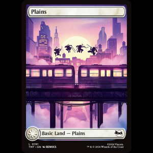 MTG Plains Teenage Mutant Ninja Turtles tmt#191