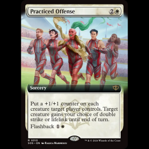 MTG Practiced Offense Secrets of Strixhaven sos#313