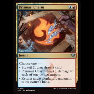 MTG Prismari Charm Secrets of Strixhaven sos#211